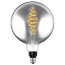 LED Spiral Filament G200 Globe 8,5W = 20W E27 Rauchglas 200lm extra warmweiß 1800K DIMMBAR