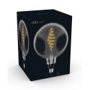 LED Spiral Filament G200 Globe 8,5W = 20W E27 Rauchglas 200lm extra warmweiß 1800K DIMMBAR