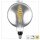 LED Spiral Filament G200 Globe 8,5W = 20W E27 Rauchglas 200lm extra warmweiß 1800K DIMMBAR