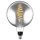 LED Spiral Filament G200 Globe 8,5W = 20W E27 Rauchglas 200lm extra warmweiß 1800K DIMMBAR