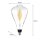 LED Spiral Filament ST164 Edison 8,5W = 20W E27 Rauchglas 200lm extra warmweiß 1800K DIMMBAR