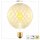 LED Spiral Filament G125 Globe Ananas 5W = 35W E27 Gold 400lm extra warmweiß 2200K DIMMBAR
