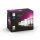 Philips Hue Starter-Set mit 2 x LED Leuchtmittel Pilz 9W = 60W E27 matt 806lm RGB + CCT 2200-6500K dimmbar