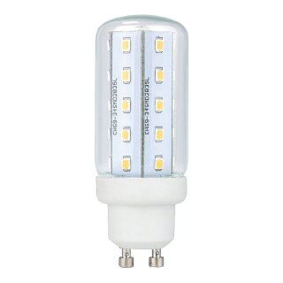 Blulaxa LED Leuchtmittel Röhre T30 4W = 35W GU10 klar 400lm warmweiß 2700K 300°