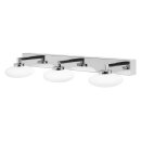 Ledvance LED Smart+ Badezimmerleuchte Orbis Wall Elypse Chrom IP44 18W 1500lm 3000K-6500K Dimmbar App Google Alexa WiFi