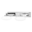 Ledvance LED Smart+ Badezimmerleuchte Orbis Wall Elypse Chrom IP44 12W 1000lm 3000K-6500K Dimmbar App Google Alexa WiFi