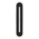 Ledvance LED Smart+ Badezimmerleuchte Orbis Wall Schwarz IP44 13W 1200lm 3000K-6500K Dimmbar App Google Alexa WiFi