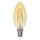 Müller-Licht LED Filament Retro Kerze 1,5W = 16W E14 Gold 150lm extra warmweiß 2000K