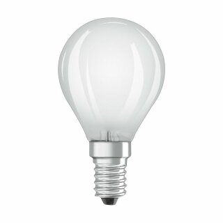 LED Filament Tropfen 5W = 40W E14 matt 470lm neutralweiß 4000K DIMMBAR