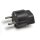 10 x Adapter Schweiz zu EU Converter Stecker Reiseadapter Schwarz