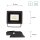 Spectrum LED Fluter Noctis Lux 3 Schwarz IP65 10W 950lm Warmweiß 3000K 100°