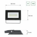 Spectrum LED Fluter Noctis Lux 3 Schwarz IP65 20W 1950lm Warmweiß 3000K 100°