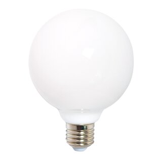 LED Filament Leuchtmittel Glühbirne G95 8W = 60W E27 opal 360° warmweiß 2700K