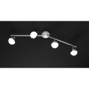 Action LED Wandleuchte Deckenlampe Balken Sanan Chrom 4 x...