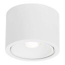 AEG LED Deckenleuchte Strahler Leca Weiß 9W 850lm warmweiß 3000K schwenkbar