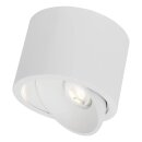 AEG LED Deckenleuchte Strahler Leca Weiß 9W 850lm warmweiß 3000K schwenkbar