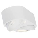 AEG LED Deckenleuchte Strahler Leca Weiß 2 x 9W 1700lm warmweiß 3000K schwenkbar