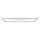 Brilliant LED Wand- & Deckenleuchte Icarus Weiß 100x25cm 37W 3800lm RGB + CCT Dimmbar mit Fernbedienung