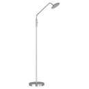 Wofi LED Stehleuchte Orta Nickel matt 135cm 12W 800lm...