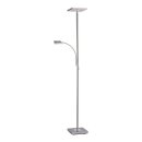 Paul Neuhaus LED Stehleuchte Hans Silber 190cm 22W 2500lm...