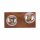 Paul Neuhaus Deckenleuchte Turn Me Rost Braun max. 2 x 60W E27 ohne Leuchtmittel