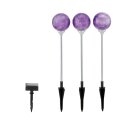 3 x Eglo LED Solar Set Erdspieß Leuchte IP44...