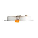 Spectrum LED Einbauleuchte Downlight DURE 3 Weiß rund Ø14,5cm IP54 12W 1500lm Tageslicht 6000K kaltweiß 110°