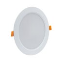 Spectrum LED Einbauleuchte Downlight DURE 3 Weiß rund Ø17cm IP54 18W 2200lm Tageslicht 6000K kaltweiß 110°