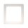 Spectrum LED Einbauleuchte Downlight DURE 3 Weiß eckig 14,5x14,5cm IP54 12W 1500lm Neutralweiß 4000K 110°