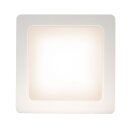 Spectrum LED Einbauleuchte Downlight DURE 3 Weiß eckig 14,5x14,5cm IP54 12W 1500lm warmweiß 3000K 110°