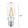LED Filament Leuchtmittel Röhre T22x55 1,5W E14 klar 180lm warmweiß 2700K
