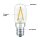 LED Filament Leuchtmittel Röhre T22x55 1,5W E14 klar 180lm warmweiß 2700K