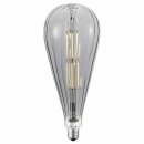 LED Filament Leuchtmittel Vintage A125 6W = 32W E27 Rauchglas 350lm warmweiß 2700K 330° DIMMBAR