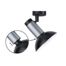 Paulmann Wandlampe Deckenleuchte Spot Runa Schwarz max. 20W GU10 schwenkbar