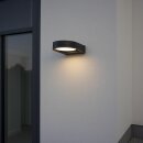 Lutec LED Außenleuchte Wandlampe Fele Anthrazit...
