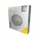 Trio LED Deckenleuchte Lunatic Mond Weiß Ø60cm 40W 4000lm 3000K-5500K Dimmbar mit Fernbedienung