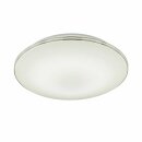 Wofi LED Deckenleuchte Impress Weiß Ø54cm 21W 2800lm Sterneneffekt CCT dimmbar Fernbedienung