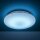 Wofi LED Deckenleuchte Impress Weiß Ø54cm 21W 2800lm Sterneneffekt CCT dimmbar Fernbedienung