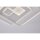 Wofi LED Deckenleuchte Akon Weiß 48x48cm 43,5W 3500lm 2700K-5500K CCT Dimmbar mit Fernbedienung