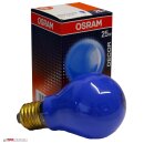 5 x Osram Glühbirne 25W BLAU E27 25 Watt Glühlampe Glühbirnen Glühlampen