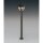 Osram Außenstehleuchte Endura Classic Tradition 100cm Schwarz/Gold IP44 max. 60W E27 ohne Leuchtmittel