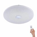 Paul Neuhaus LED XXL Deckenleuchte Jonas Ø79cm 80W 5020lm CCT Sterneneffekt dimmbar Fernbedienung