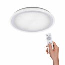 Paul Neuhaus LED Deckenleuchte Medina Sternenhimmel Chrom Ø60cm 40W 3800lm CCT Fernbedienung