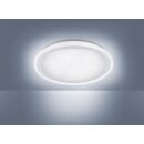 Paul Neuhaus LED Deckenleuchte Medina Sternenhimmel Chrom Ø60cm 40W 3800lm CCT Fernbedienung