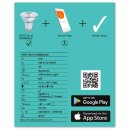 Ledvance LED Smart+ Glas Reflektor 5W = 40W GU10 350lm warmweiß 2700K 45° Dimmbar App Google Alexa Bluetooth
