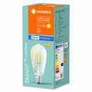 Ledvance LED Smart+ Filament Edison ST64 6W = 60W E27 klar 806lm warmweiß 2700K Dimmbar App Google Alexa Apple Bluetooth