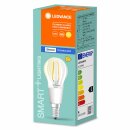 Ledvance LED Smart+ Filament Tropfen 4W = 40W E14 klar...