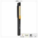 LEDs work LED Arbeitsleuchte Handlampe Penlight Stift 1,5W 150lm 5000K Li-Ion Akku USB