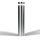 Osram LED Außenleuchte Stehleuchte Endura Style Cylinder Edelstahl 50cm IP44 6W 360lm warmweiß 3000K