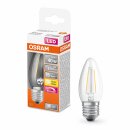 Osram LED Filament Leuchtmittel Kerze 4,8W = 40W E27 klar...
